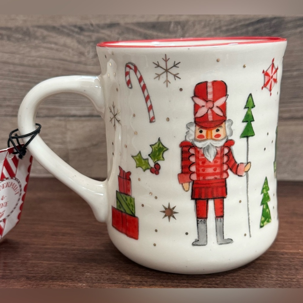 Super Cute 🥰 Nutcrackers with Snowflakes  Mug​​​ by Peppermint & Pine - NEW